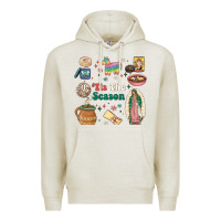 Oatmeal Heather tis the season Premium Hoodie - MaliasSmallBusiness