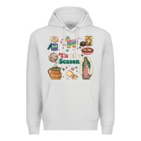 Dove Grey tis the season Premium Hoodie - MaliasSmallBusiness