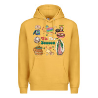 Mustard tis the season Premium Hoodie - MaliasSmallBusiness
