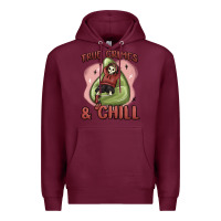 True Crimes & Chill Premium Hoodie | Teevron