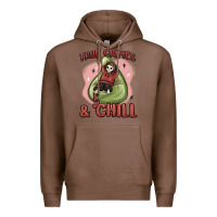 Chestnut true crimes & chill Premium Hoodie - MaliasSmallBusiness