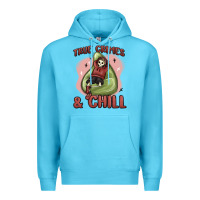 Ocean Blue true crimes & chill Premium Hoodie - MaliasSmallBusiness