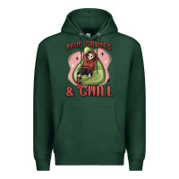 Sports Green true crimes & chill Premium Hoodie - MaliasSmallBusiness