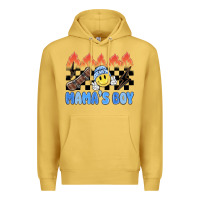 Antique Gold mama's boy Premium Hoodie - MaliasSmallBusiness