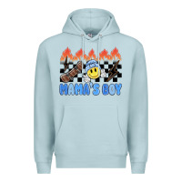 Blue Mist mama's boy Premium Hoodie - MaliasSmallBusiness