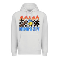Dove Grey mama's boy Premium Hoodie - MaliasSmallBusiness