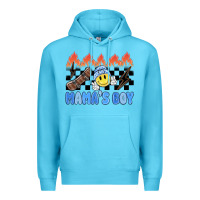 Ocean Blue mama's boy Premium Hoodie - MaliasSmallBusiness
