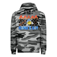 Slate Camo mama's boy Premium Hoodie - MaliasSmallBusiness