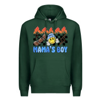 Sports Green mama's boy Premium Hoodie - MaliasSmallBusiness