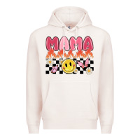 Pale Pink mama Premium Hoodie - MaliasSmallBusiness