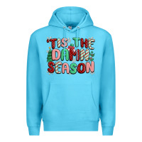 Ocean Blue 'tis the damn season Premium Hoodie - MaliasSmallBusiness