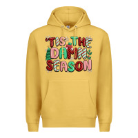 Antique Gold 'tis the damn season Premium Hoodie - MaliasSmallBusiness