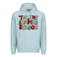Blue Mist 'tis the damn season Premium Hoodie - MaliasSmallBusiness