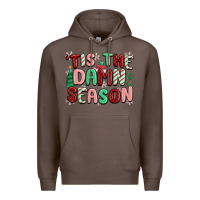 Coffee 'tis the damn season Premium Hoodie - MaliasSmallBusiness