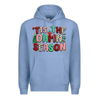 Colony Blue 'tis the damn season Premium Hoodie - MaliasSmallBusiness