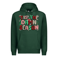 Sports Green 'tis the damn season Premium Hoodie - MaliasSmallBusiness