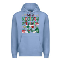Colony Blue full of holiday Premium Hoodie - MaliasSmallBusiness