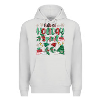 Dove Grey full of holiday Premium Hoodie - MaliasSmallBusiness