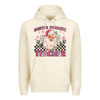 Tofu santa's favorite teacher Premium Hoodie - MaliasSmallBusiness