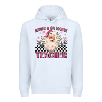 White santa's favorite teacher Premium Hoodie - MaliasSmallBusiness