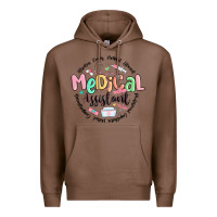 Chestnut medical assistant nurse Premium Hoodie - MaliasSmallBusiness