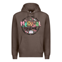 Coffee medical assistant nurse Premium Hoodie - MaliasSmallBusiness