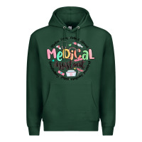 Sports Green medical assistant nurse Premium Hoodie - MaliasSmallBusiness