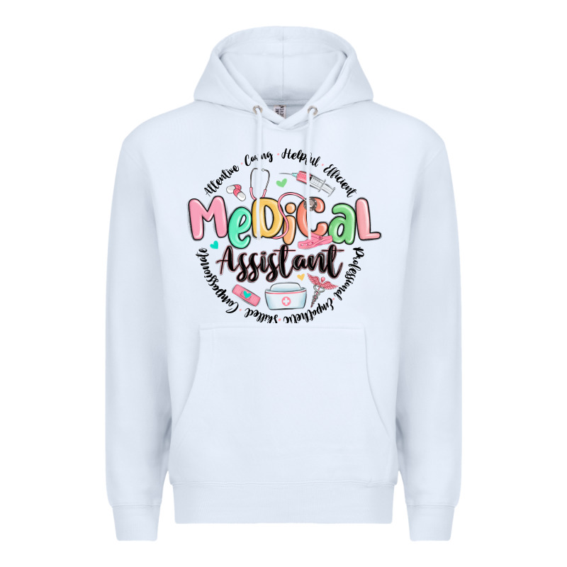 Medical Assistant Nurse Premium Hoodie by MaliasSmallBusiness | Teevron