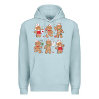 Blue Mist nurse gingerbread Premium Hoodie - MaliasSmallBusiness