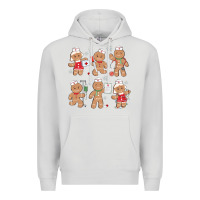 Dove Grey nurse gingerbread Premium Hoodie - MaliasSmallBusiness