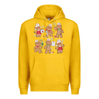 Lemon nurse gingerbread Premium Hoodie - MaliasSmallBusiness