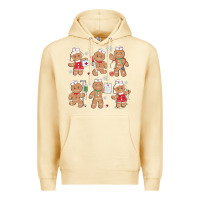 Pina Colada nurse gingerbread Premium Hoodie - MaliasSmallBusiness