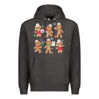 Smoke nurse gingerbread Premium Hoodie - MaliasSmallBusiness