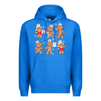 True Royal nurse gingerbread Premium Hoodie - MaliasSmallBusiness