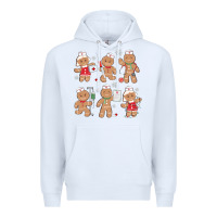 White nurse gingerbread Premium Hoodie - MaliasSmallBusiness