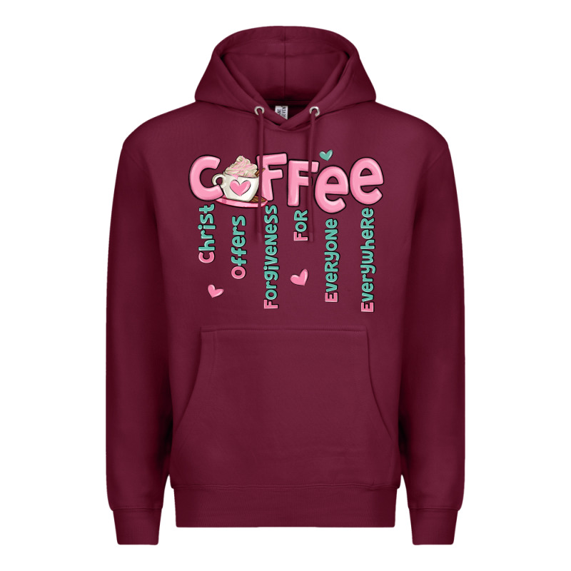 Coffee And Christ Premium Hoodie by MaliasSmallBusiness | Teevron