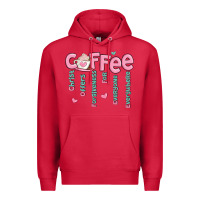 Cardinal coffee and christ Premium Hoodie - MaliasSmallBusiness