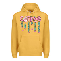Mustard coffee and christ Premium Hoodie - MaliasSmallBusiness