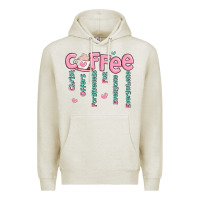 Oatmeal Heather coffee and christ Premium Hoodie - MaliasSmallBusiness
