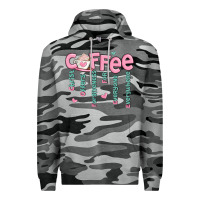 Slate Camo coffee and christ Premium Hoodie - MaliasSmallBusiness