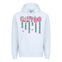 White coffee and christ Premium Hoodie - MaliasSmallBusiness