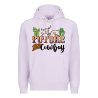 Lilac future cowboy Premium Hoodie - MaliasSmallBusiness