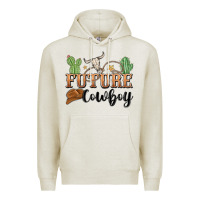 Oatmeal Heather future cowboy Premium Hoodie - MaliasSmallBusiness