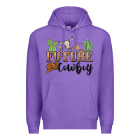 Purple future cowboy Premium Hoodie - MaliasSmallBusiness