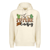 Sandshell future cowboy Premium Hoodie - MaliasSmallBusiness