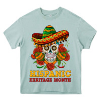 Arona sombrero skull heritage Heavy Core Tee - BundleAndBundleShop