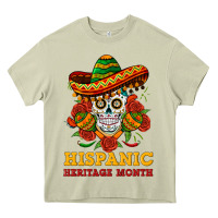 Mossy sombrero skull heritage Heavy Core Tee - BundleAndBundleShop