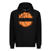 Black custom basketball Premium Hoodie - MaliasSmallBusiness