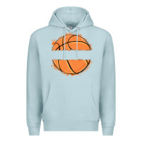 Blue Mist custom basketball Premium Hoodie - MaliasSmallBusiness