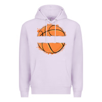 Lilac custom basketball Premium Hoodie - MaliasSmallBusiness